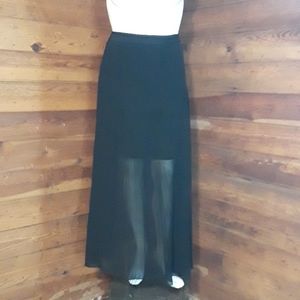 A'gaci Sheer Maxi Skirt